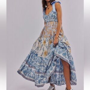 Free People Floral Maxi Dress